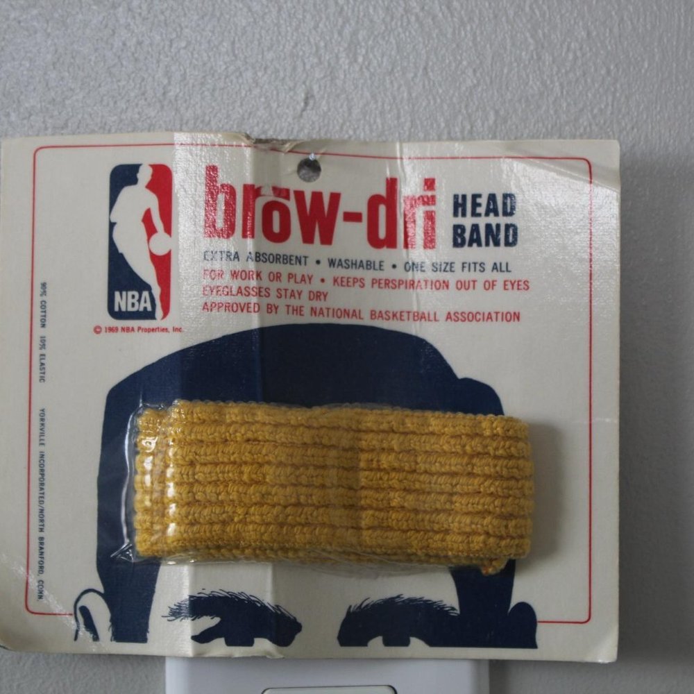 1969 NBA HEADBAND
